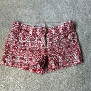 NWT LOFT Embroidered Shorts Sz. 4